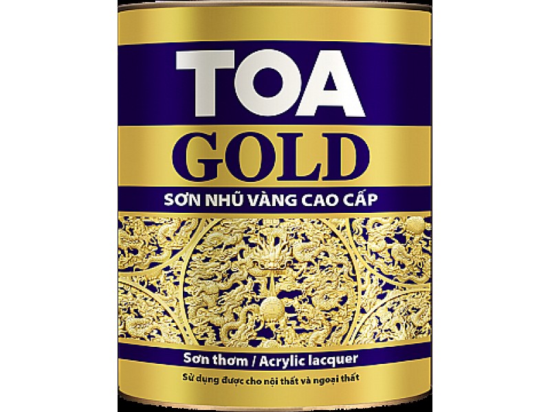 Sơn thơm nhũ vàng cao cấp TOA Gold Lacquer